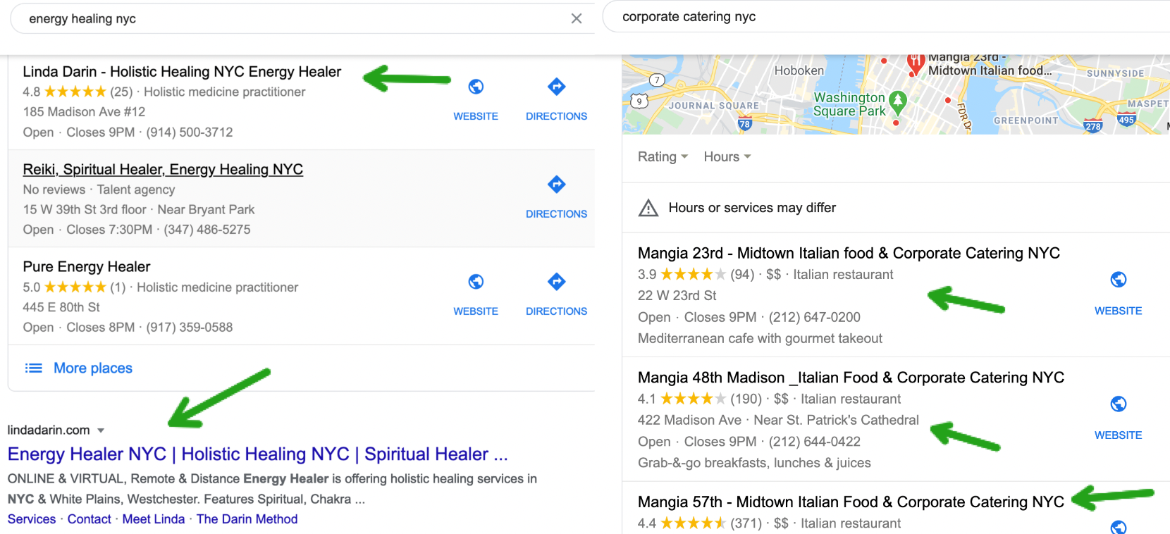 Local SEO Results